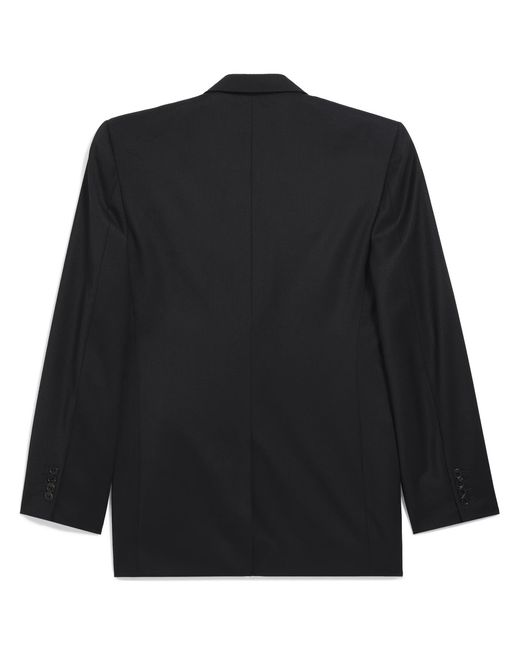Balenciaga Black Standard Tailored Jacket for men