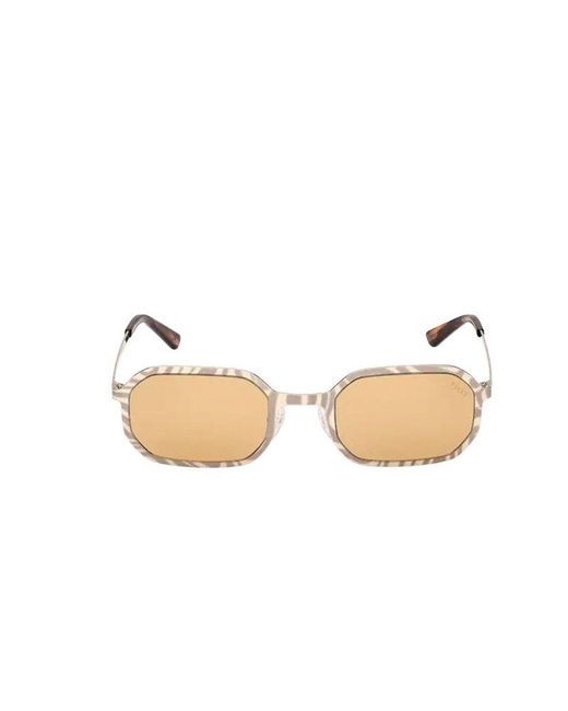 Emilio Pucci Natural Sunglasses Metal Eyewear