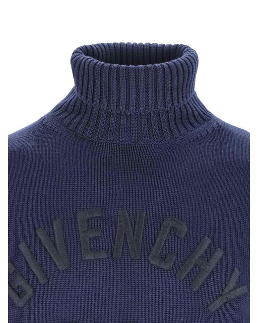 Givenchy Blue Sweaters Cotton for men