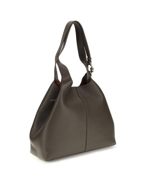 Coccinelle Black Large C-Easy Tote Bag Calf Leather Bos Taurus Shoulder