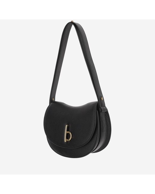 Burberry Black Small Rocking Horse Calfskin Bag Shoulder