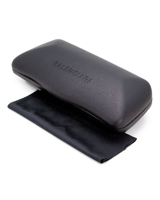 Balenciaga Black Alternative Fit Sunglasses Bb0175Sa 001 57Mm Plastic (Acetate)