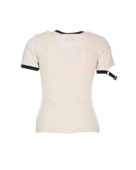 Courreges White Courreges T-Shirts And Polos