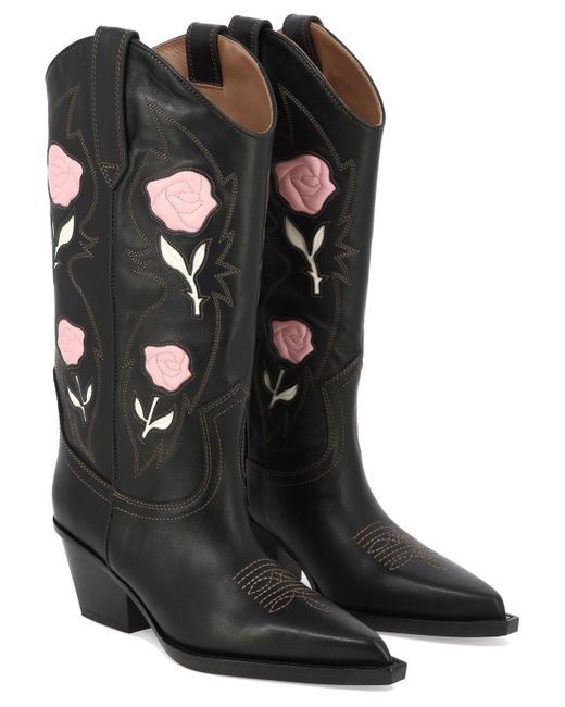 Paris Texas Black "Rosalia" Boots