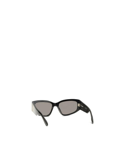 Balenciaga Gray Acetate Sunglasses