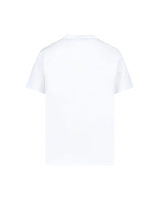 MCM White Logo T-shirt for men