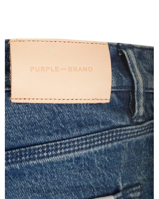 Purple Brand Blue Skinny Jeans for men
