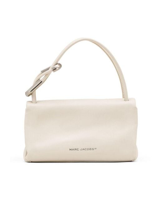 Marc Jacobs Natural Shoulder Bag Calf Leather Handbags