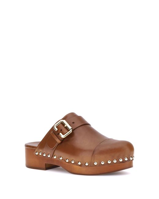 Chloé Brown Mules Jeannette Sandal