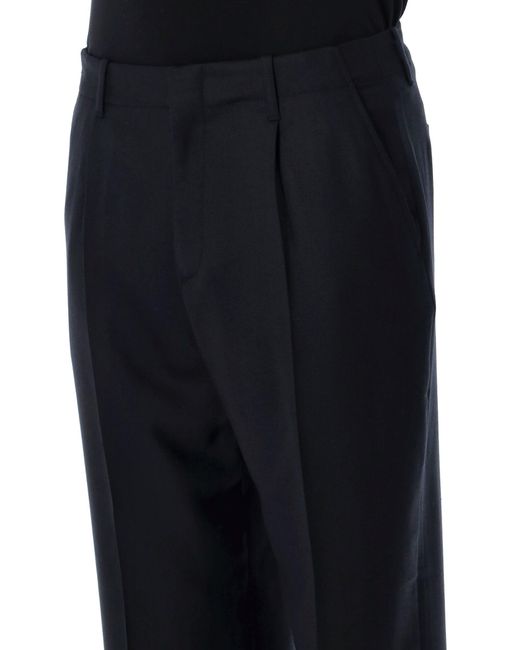 Our Legacy Black Borrowed Wool Chino for men