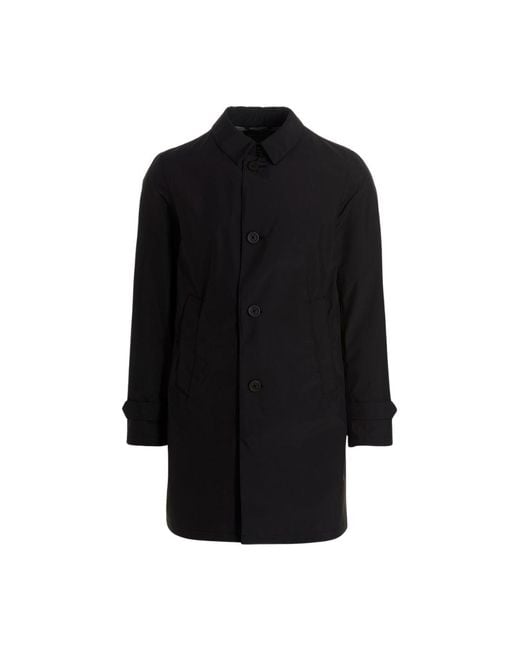 Herno Black Coat Im00061Ul-12592-9300,Cream Clothing for men