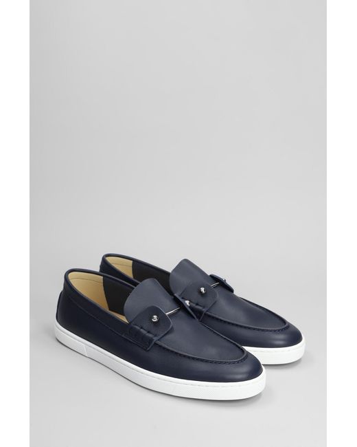 Christian Louboutin Gray Chambeliboat Loafers for men