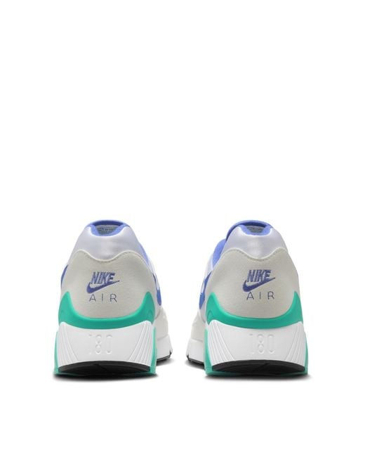 Nike Blue Air 180 Sneakers Shoes