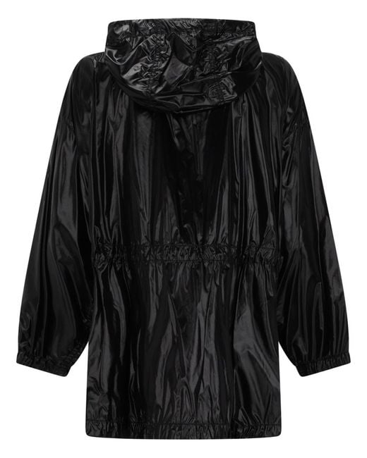 Laminar Black Parka Short Polyamide Jacket