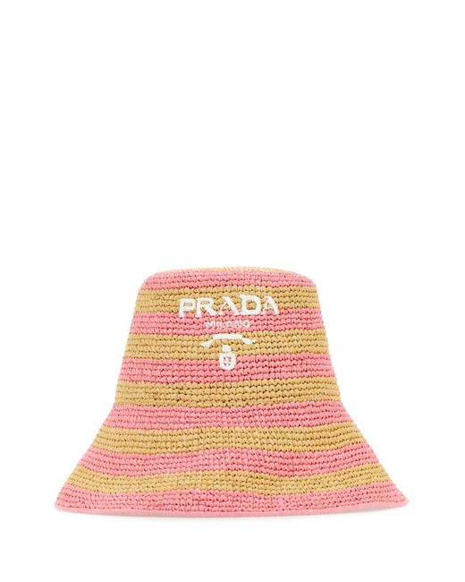 Prada Pink Hats And Headbands