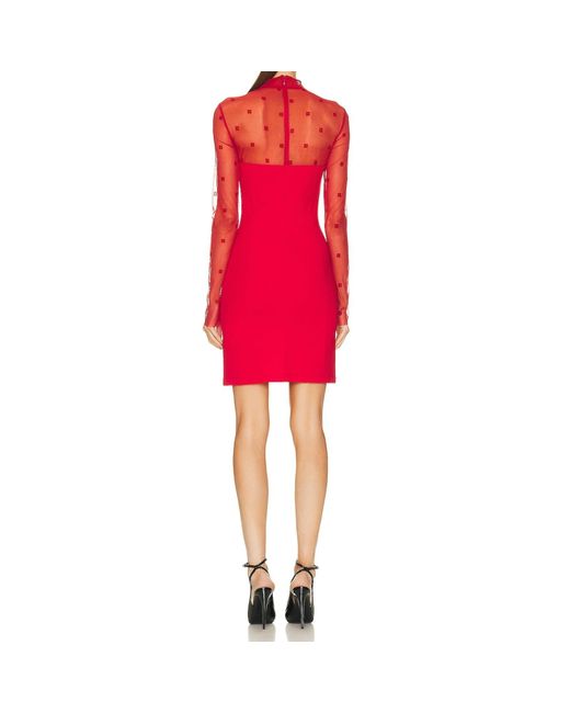 Givenchy Red 4g Dress