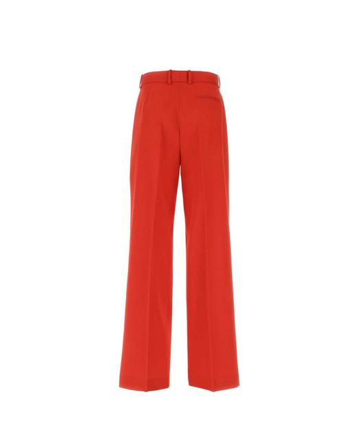 Lanvin Poppy Red Pants