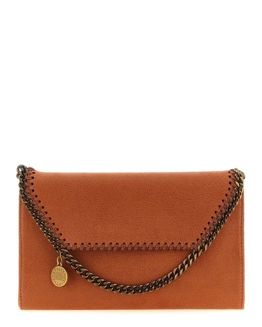 Stella McCartney Brown Polyester Crossbody Bag