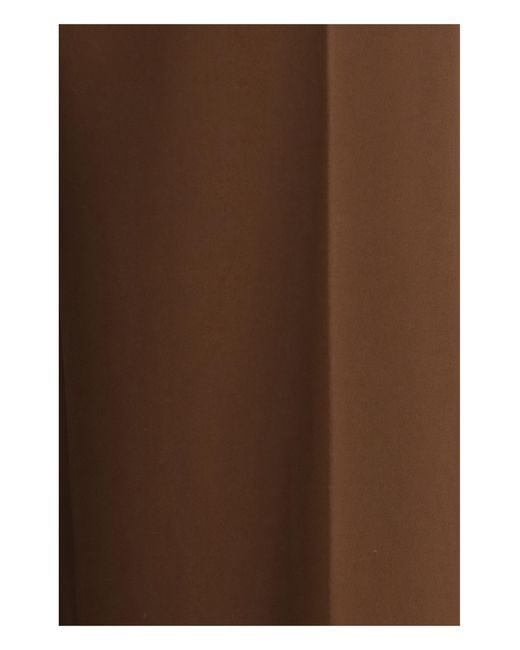 Ermanno Scervino Brown Bootcut Trousers Viscose; Rayon