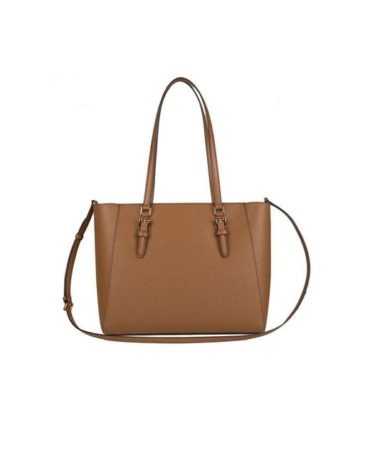 Michael Kors Brown Tote Bag 88.Coated Canvas Tote-Bags