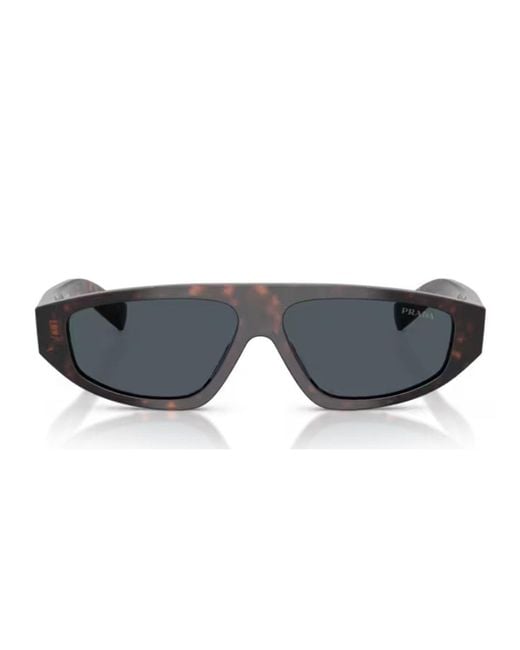 Prada Black Pr C02S Acetato Sunglasses