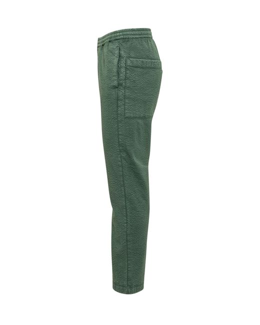 Barena Green Bativoga Trousers for men