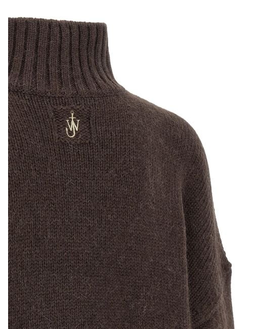 J.W. Anderson Gray 'Two Tone Patch Pocket' Sweater