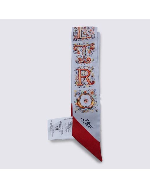 Etro Red Scarfs _Si