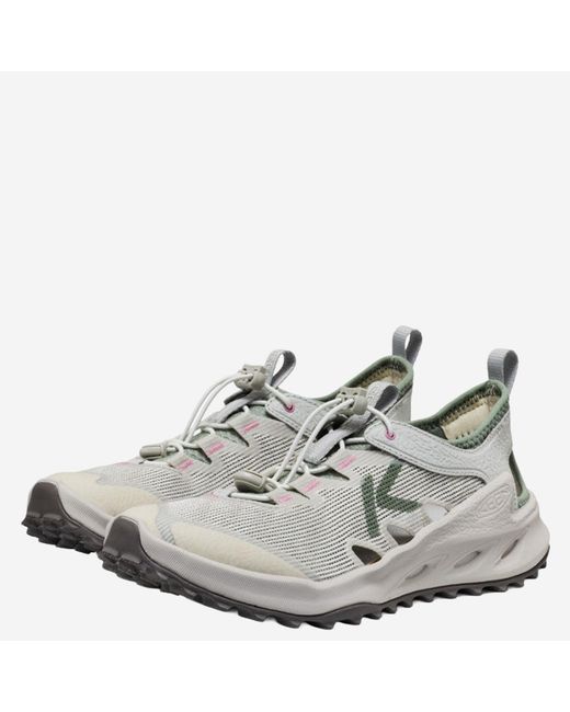 Keen Gray Sneakers Zionic Adv Fabric And Rubber Trainers