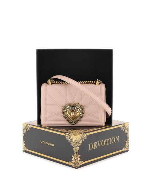 Dolce & Gabbana Pink Devotion Medium Bag