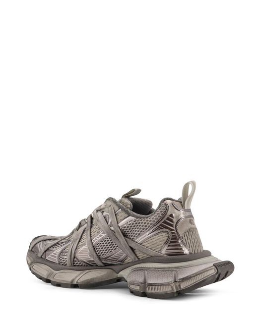 Balenciaga Gray 3Xl Low Top Mesh Sneakers for men
