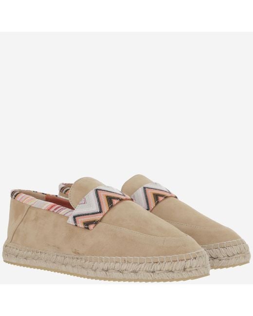 Missoni Natural Espadrilles Viscose Blend Shoe