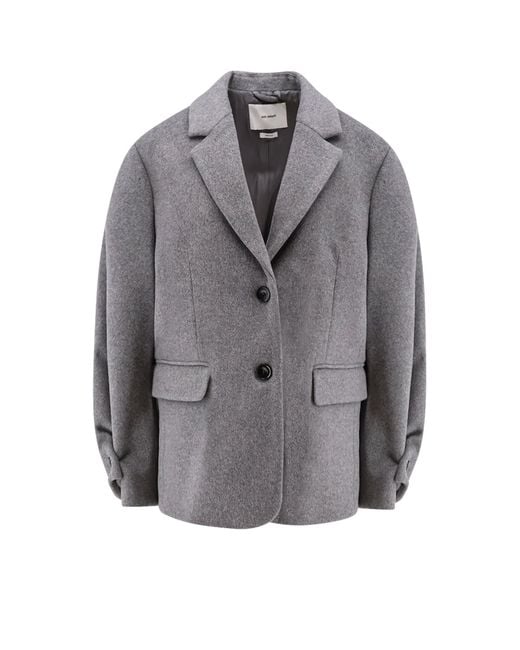 Axel Arigato Gray Arlo Wool Blend Blazer