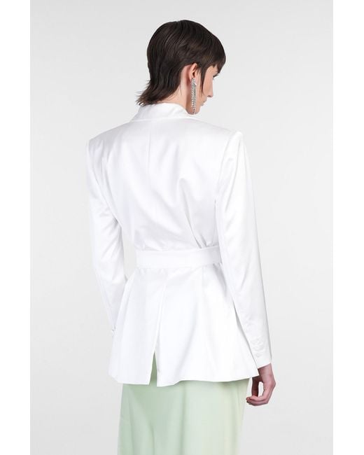 ANDAMANE White Guia With Belt Blazer