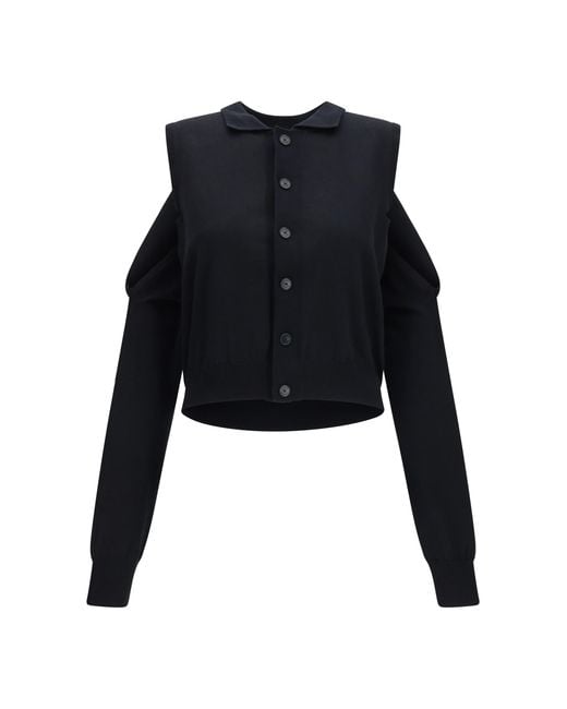 ALAINPAUL Black Cardigan Bolero
