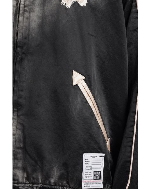 Maison Mihara Yasuhiro Gray Casual Jacket In Black Cotton for men