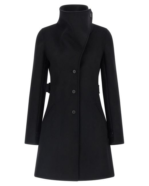 Courreges Black 'Heritage' Coat