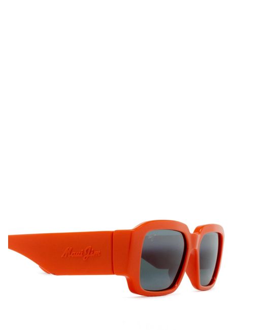 Maui Jim White Mj639 Shiny Sunglasses