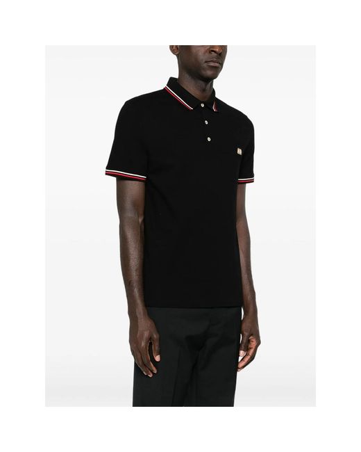 Valentino Black Sweater With Chest Pocket Detail Cotton: 100. Polo Shirts for men
