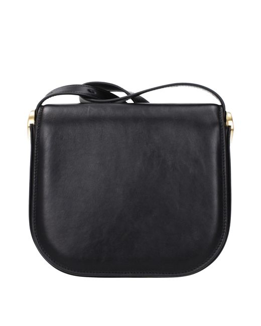 Jil Sander Black Leather Crossbody Bag