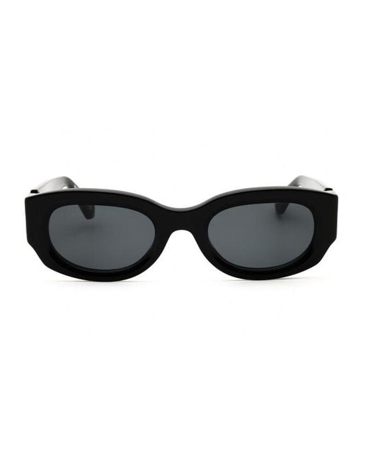 Off-White c/o Virgil Abloh Black Frame And Lens Sunglasses