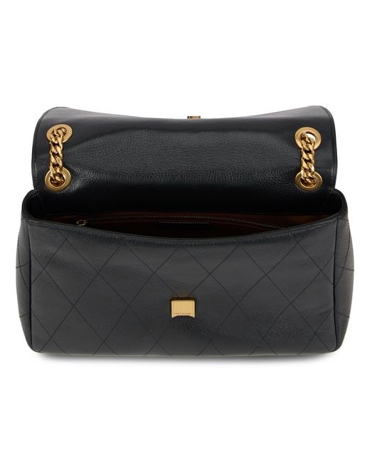 Tory Burch Black Shoulder Bag Leather Chain