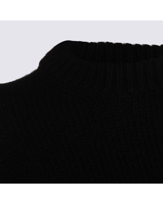 Malo Black Cashmere Knitwear