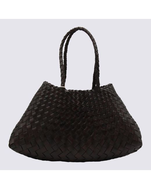 Dragon Diffusion Black Dark Santa Croce Shoulder Bag