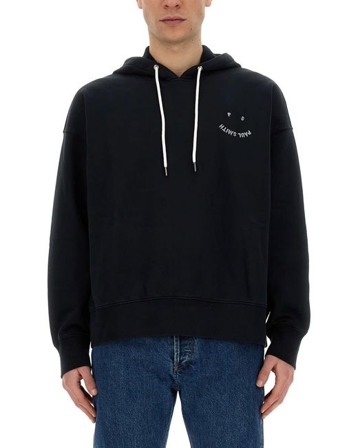 PS by Paul Smith Blue Sweatshirt With Logo