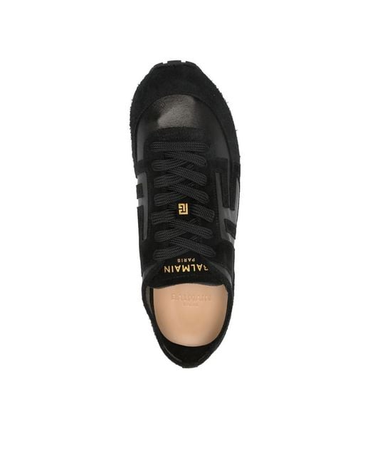 Balmain Black Trainers for men