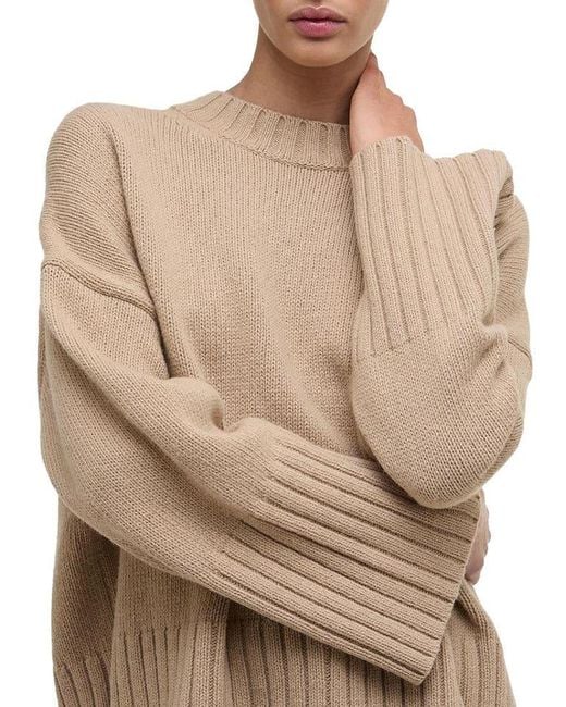 Barbour Natural Sophia Knitted Jumper