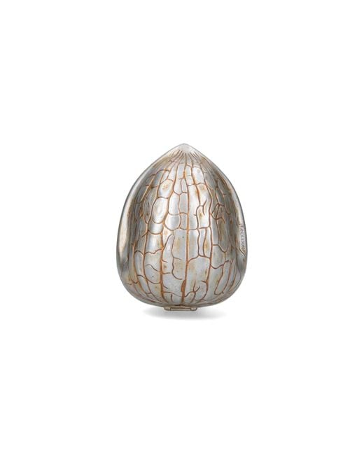 J.W. Anderson White Walnut Clutch