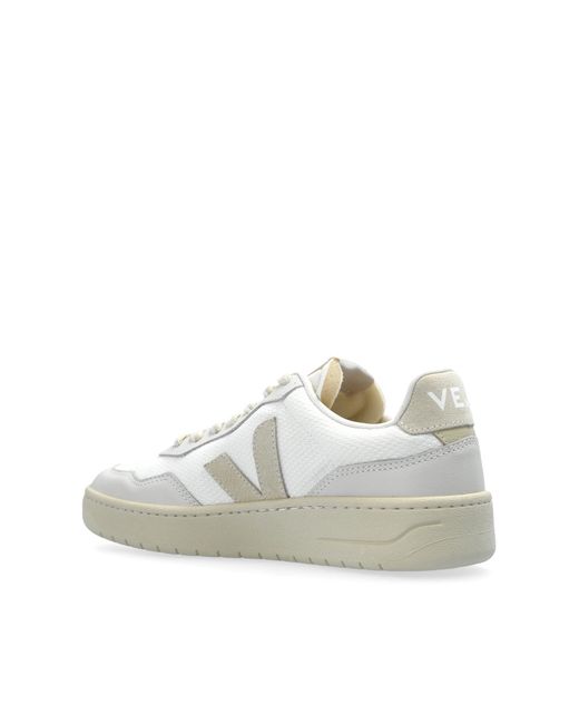 Veja White Sneakers 'V-90 B-Mesh'