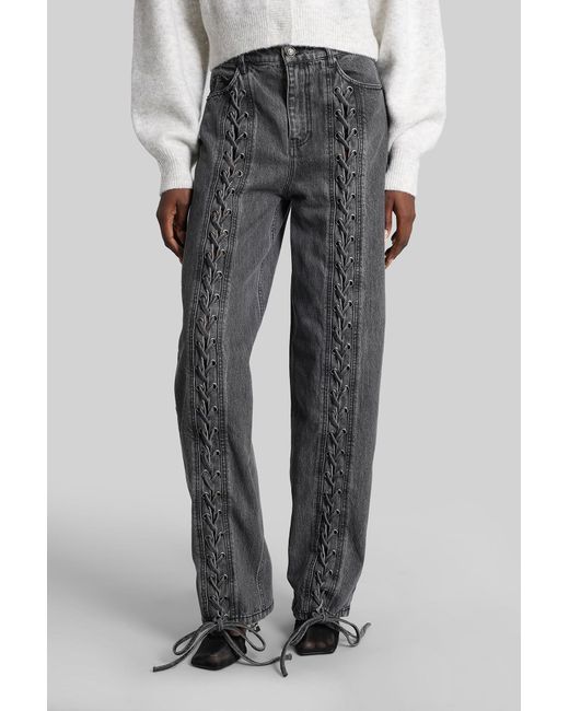 ROTATE BIRGER CHRISTENSEN Gray Jeans